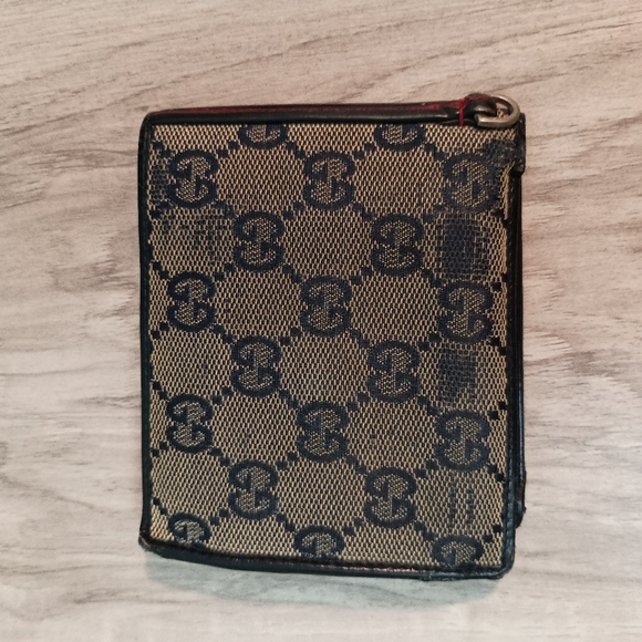 Gucci Other - Authentic GUCCI GG Logo PVC Leather Bifold Wallet Auth